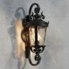 John Timberland Traditional Outdoor Wall Light Fixture Black Steel Scroll 19" Clear Hammered Glass for Exterior House Porch Patio 1 John Timberland Traditional Outdoor Wall Light Fixture Black Steel Scroll 19" Clear Hammered Glass for Exterior House Porch Patio -Outdoor Lighting Official Shop unnamed file 3443
