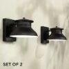 John Timberland Modern Outdoor Wall Light Fixtures Set of 2 LED Black 5" Non Glass Dark Sky for Exterior House Porch Patio Barn 2 John Timberland Modern Outdoor Wall Light Fixtures Set of 2 LED Black 5" Non Glass Dark Sky for Exterior House Porch Patio Barn -Outdoor Lighting Official Shop unnamed file 3487