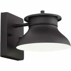 John Timberland Modern Outdoor Wall Light Fixtures Set of 2 LED Black 5" Non Glass Dark Sky for Exterior House Porch Patio Barn -Outdoor Lighting Official Shop unnamed file 3489