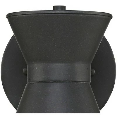 John Timberland Modern Outdoor Wall Light Fixture LED Black Steel 8" Swivel Head for Exterior House Porch Patio Deck 5 John Timberland Modern Outdoor Wall Light Fixture LED Black Steel 8" Swivel Head for Exterior House Porch Patio Deck - Image 3