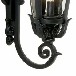 John Timberland Mediterranean Outdoor Wall Light Fixture Black Scroll Arm 21 1/2" Clear Hammered Glass for House Porch Patio 12 John Timberland Mediterranean Outdoor Wall Light Fixture Black Scroll Arm 21 1/2" Clear Hammered Glass for House Porch Patio -Outdoor Lighting Official Shop unnamed file 3510