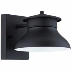 John Timberland Modern Outdoor Wall Light Fixture LED Black 5" Non Glass Dark Sky for Exterior House Porch Patio Deck Barn -Outdoor Lighting Official Shop unnamed file 3554