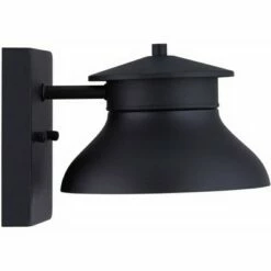 John Timberland Modern Outdoor Wall Light Fixture LED Black 5" Non Glass Dark Sky for Exterior House Porch Patio Deck Barn -Outdoor Lighting Official Shop unnamed file 3557