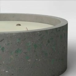 30oz Terrazzo 5 Wick Candle Gray - Project 62™