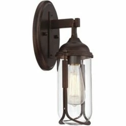 Franklin Iron Works Vintage Industrial Outdoor Wall Light Fixture Bronze 15" Clear Glass Edison Bulb for Exterior House Porch 9 Franklin Iron Works Vintage Industrial Outdoor Wall Light Fixture Bronze 15" Clear Glass Edison Bulb for Exterior House Porch -Outdoor Lighting Official Shop unnamed file 3571