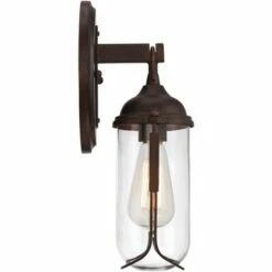 Franklin Iron Works Vintage Industrial Outdoor Wall Light Fixture Bronze 15" Clear Glass Edison Bulb for Exterior House Porch 10 Franklin Iron Works Vintage Industrial Outdoor Wall Light Fixture Bronze 15" Clear Glass Edison Bulb for Exterior House Porch -Outdoor Lighting Official Shop unnamed file 3572