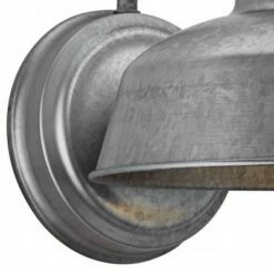 John Timberland Farmhouse Outdoor Wall Light Fixture Urban Barn Galvanized Steel Gooseneck 13" for Exterior House Porch Patio -Outdoor Lighting Official Shop unnamed file 3585