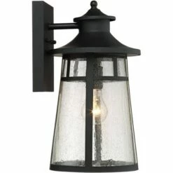 John Timberland Outdoor Wall Light Fixtures Set of 2 Cast Iron Black 15" Clear Seedy Glass for Exterior House Porch Patio Deck 15 John Timberland Outdoor Wall Light Fixtures Set of 2 Cast Iron Black 15" Clear Seedy Glass for Exterior House Porch Patio Deck -Outdoor Lighting Official Shop unnamed file 3604