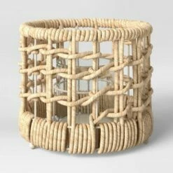 Threshold Designed W/Studio McGee Maize Outdoor Lantern Candle Holders Tan - Threshold™ designed with Studio McGee 14 Threshold Designed W/Studio McGee Maize Outdoor Lantern Candle Holders Tan - Threshold™ designed with Studio McGee -Outdoor Lighting Official Shop unnamed file 363