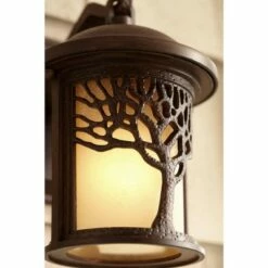 John Timberland Rustic Outdoor Wall Light Fixture Bronze 9 1/2" Tree Etched Glass Sconce for Exterior House Deck Patio Porch Lighting 17 John Timberland Rustic Outdoor Wall Light Fixture Bronze 9 1/2" Tree Etched Glass Sconce for Exterior House Deck Patio Porch Lighting -Outdoor Lighting Official Shop unnamed file 3689