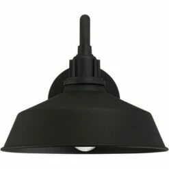 Franklin Iron Works Rustic Outdoor Wall Light Fixture Urban Barn Black Aluminum 10 1/2" for Exterior House Porch Patio Deck -Outdoor Lighting Official Shop unnamed file 3749