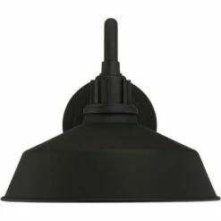 Franklin Iron Works Rustic Outdoor Wall Light Fixture Urban Barn Black Aluminum 10 1/2" for Exterior House Porch Patio Deck -Outdoor Lighting Official Shop unnamed file 3750