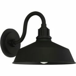 Franklin Iron Works Rustic Outdoor Wall Light Fixture Urban Barn Black Aluminum 10 1/2" for Exterior House Porch Patio Deck -Outdoor Lighting Official Shop unnamed file 3751
