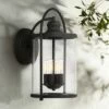 John Timberland Modern Outdoor Wall Light Fixture Black 17" Clear Cylindrical Glass for Exterior House Porch Patio Outside Deck 1 John Timberland Modern Outdoor Wall Light Fixture Black 17" Clear Cylindrical Glass for Exterior House Porch Patio Outside Deck -Outdoor Lighting Official Shop unnamed file 3788