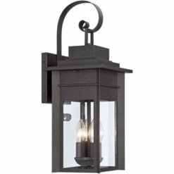 Franklin Iron Works Traditional Outdoor Wall Light Fixture Black Specked Gray Carriage 21" Clear Glass for Exterior Patio Porch 9 Franklin Iron Works Traditional Outdoor Wall Light Fixture Black Specked Gray Carriage 21" Clear Glass for Exterior Patio Porch -Outdoor Lighting Official Shop unnamed file 3848