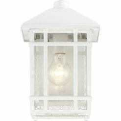 Kathy Ireland Sierra Craftsman 11"H White Dusk-Dawn Outdoor Wall Light -Outdoor Lighting Official Shop unnamed file 3961