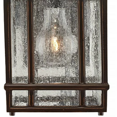 Kathy Ireland Sierra Craftsman 11" High Bronze Outdoor Wall Light 3 Kathy Ireland Sierra Craftsman 11" High Bronze Outdoor Wall Light - Image 2