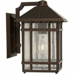 Kathy Ireland Sierra Craftsman 11" High Bronze Outdoor Wall Light 10 Kathy Ireland Sierra Craftsman 11" High Bronze Outdoor Wall Light -Outdoor Lighting Official Shop unnamed file 4020