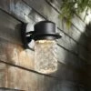 Possini Euro Design Modern Outdoor Wall Light Fixture LED Textured Black 9 1/4" Clear Hammered Glass for House Porch Patio Deck 2 Possini Euro Design Modern Outdoor Wall Light Fixture LED Textured Black 9 1/4" Clear Hammered Glass for House Porch Patio Deck -Outdoor Lighting Official Shop unnamed file 4028