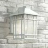 Kathy Ireland Sierra Craftsman 15" High White Outdoor Wall Light -Outdoor Lighting Official Shop unnamed file 4087