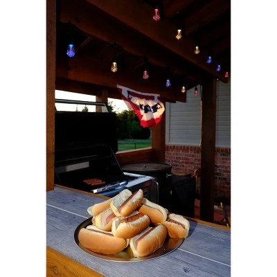 Seasons Vintage LED Café Lights with Acrylic Bulbs - Enbrighten White 6 Seasons Vintage LED Café Lights with Acrylic Bulbs - Enbrighten White - Image 4