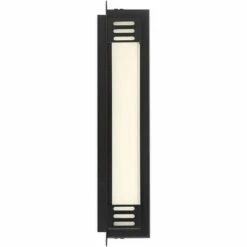 Possini Euro Design Modern Outdoor Wall Sconce Fixture LED Bronze 16" White Frosted Glass for Exterior House Porch Patio Deck 11 Possini Euro Design Modern Outdoor Wall Sconce Fixture LED Bronze 16" White Frosted Glass for Exterior House Porch Patio Deck -Outdoor Lighting Official Shop unnamed file 4112