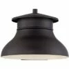 John Timberland Modern Industrial Outdoor Wall Lights Fixtures Set of 2 Black LED 7 1/2" Exterior House Porch Patio Outside Deck -Outdoor Lighting Official Shop unnamed file 4120