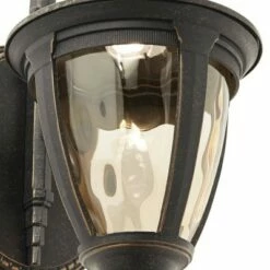 John Timberland Rustic Industrial Outdoor Wall Light Fixture Bronze Metal 13 1/2" Glass Wet Rated for Exterior House Patio Home -Outdoor Lighting Official Shop unnamed file 4129