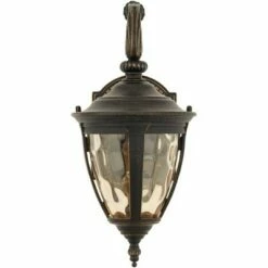 John Timberland Rustic Industrial Outdoor Wall Light Fixture Bronze Metal 13 1/2" Glass Wet Rated for Exterior House Patio Home -Outdoor Lighting Official Shop unnamed file 4131