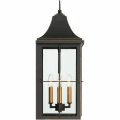 John Timberland Rustic Outdoor Wall Light Fixture Black Gold 4-Light 24 3/4" Clear Glass for Exterior House Porch Patio Outside 15 John Timberland Rustic Outdoor Wall Light Fixture Black Gold 4-Light 24 3/4" Clear Glass for Exterior House Porch Patio Outside -Outdoor Lighting Official Shop unnamed file 4181