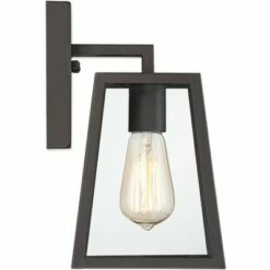 John Timberland Modern Rustic Outdoor Wall Lights Fixtures Set of 2 Tapering Black 10 3/4" Glass for Exterior House Porch Patio 10 John Timberland Modern Rustic Outdoor Wall Lights Fixtures Set of 2 Tapering Black 10 3/4" Glass for Exterior House Porch Patio -Outdoor Lighting Official Shop unnamed file 4195