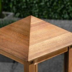 2pk Claudine 47" Standing Acacia Wood Candle Outdoor Lanterns Teak - Christopher Knight Home -Outdoor Lighting Official Shop unnamed file 424