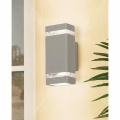 Possini Euro Design Modern Outdoor Wall Sconce Fixture Matte Silver 10 1/2" Clear Glass Up Down for Exterior House Porch Patio 17 Possini Euro Design Modern Outdoor Wall Sconce Fixture Matte Silver 10 1/2" Clear Glass Up Down for Exterior House Porch Patio -Outdoor Lighting Official Shop unnamed file 4241