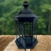 Backyard Expressions 71" Steel Lantern Stand Black -Outdoor Lighting Official Shop unnamed file 426