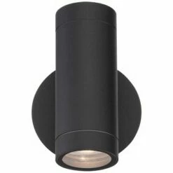 Possini Euro Design Modern Outdoor Wall Light Fixture Matte Black Cylinder 6 1/2" Tempered Glass Lens Up Down for Exterior House 10 Possini Euro Design Modern Outdoor Wall Light Fixture Matte Black Cylinder 6 1/2" Tempered Glass Lens Up Down for Exterior House -Outdoor Lighting Official Shop unnamed file 4308