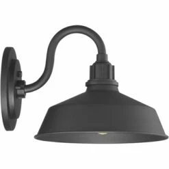 Franklin Iron Works Farmhouse Outdoor Barn Light Fixture Black 10 1/2" Dusk to Dawn Gooseneck for Exterior House Porch Patio Deck 12 Franklin Iron Works Farmhouse Outdoor Barn Light Fixture Black 10 1/2" Dusk to Dawn Gooseneck for Exterior House Porch Patio Deck -Outdoor Lighting Official Shop unnamed file 4316