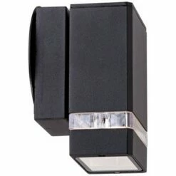 Possini Euro Design Modern Outdoor Wall Light Fixture Black Rectangular 6 1/4" Tempered Clear Glass Up Down for Exterior Porch 12 Possini Euro Design Modern Outdoor Wall Light Fixture Black Rectangular 6 1/4" Tempered Clear Glass Up Down for Exterior Porch -Outdoor Lighting Official Shop unnamed file 4326