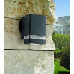 Possini Euro Design Modern Outdoor Wall Light Fixture Black Rectangular 6 1/4" Tempered Clear Glass Up Down for Exterior Porch 13 Possini Euro Design Modern Outdoor Wall Light Fixture Black Rectangular 6 1/4" Tempered Clear Glass Up Down for Exterior Porch -Outdoor Lighting Official Shop unnamed file 4327