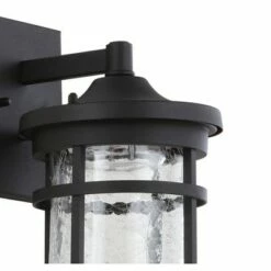 JONATHAN Y LED Glass/Metal Outdoor Wall Lantern Crackled Sconce Black - Jonathan Y -Outdoor Lighting Official Shop unnamed file 4341