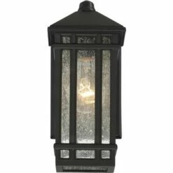 Kathy Ireland Sierra Craftsman 10 1/2"H Black Outdoor Wall Light -Outdoor Lighting Official Shop unnamed file 4363