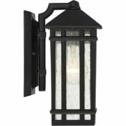 Kathy Ireland Sierra Craftsman 10 1/2"H Black Outdoor Wall Light -Outdoor Lighting Official Shop unnamed file 4365