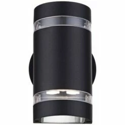 Possini Euro Design Modern Outdoor Wall Light Fixture LED Black 7 3/4" Tempered Clear Glass Up Down for Exterior House Porch 10 Possini Euro Design Modern Outdoor Wall Light Fixture LED Black 7 3/4" Tempered Clear Glass Up Down for Exterior House Porch -Outdoor Lighting Official Shop unnamed file 4369