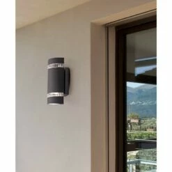 Possini Euro Design Modern Outdoor Wall Light Fixture LED Black 7 3/4" Tempered Clear Glass Up Down for Exterior House Porch 14 Possini Euro Design Modern Outdoor Wall Light Fixture LED Black 7 3/4" Tempered Clear Glass Up Down for Exterior House Porch -Outdoor Lighting Official Shop unnamed file 4373