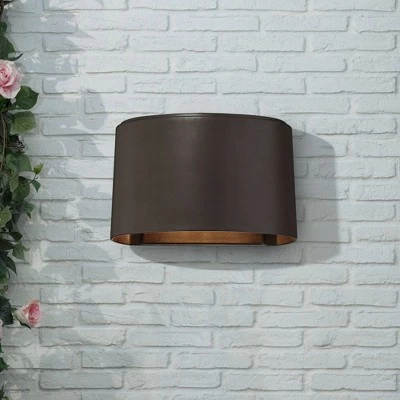 Minka Lavery Everton 4 3/4"H Bronze Dark Sky LED Outdoor Wall Light 2 Minka Lavery Everton 4 3/4"H Bronze Dark Sky LED Outdoor Wall Light