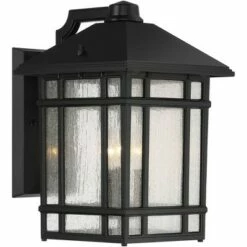 Kathy Ireland J du J Sierra Craftsman 15 1/4"H Black Outdoor Wall Light -Outdoor Lighting Official Shop unnamed file 4405