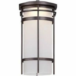 Possini Euro Design Modern Outdoor Wall Light Fixture Bronze Metal 12 3/4" Glass Shade for Exterior House Porch Patio Outside 9 Possini Euro Design Modern Outdoor Wall Light Fixture Bronze Metal 12 3/4" Glass Shade for Exterior House Porch Patio Outside -Outdoor Lighting Official Shop unnamed file 4409