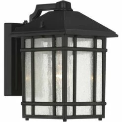 Kathy Ireland Sierra Craftsman 11"H Black Dusk-Dawn Outdoor Wall Light -Outdoor Lighting Official Shop unnamed file 4417