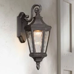 Minka Lavery Hanford Pointe LED 19"H Oiled Bronze Outdoor Wall Light