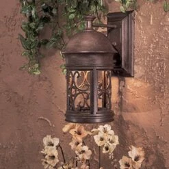 Minka Lavery Sage Ridge 12 3/4" High Dark Sky Outdoor Wall Light