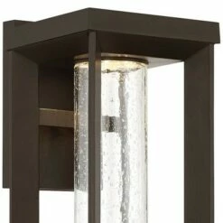 Minka Lavery Shore Pointe 16" High Oil Rubbed Bronze LED Outdoor Wall Light